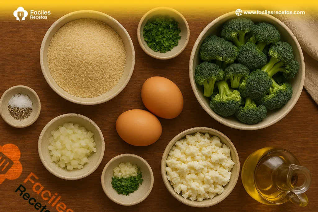 Imagen de croquetas de brócoli con feta crujientes y doradas, perfectas para una receta saludable y deliciosa.