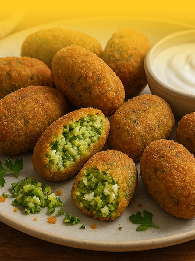 Croquetas de Brócoli y Feta
