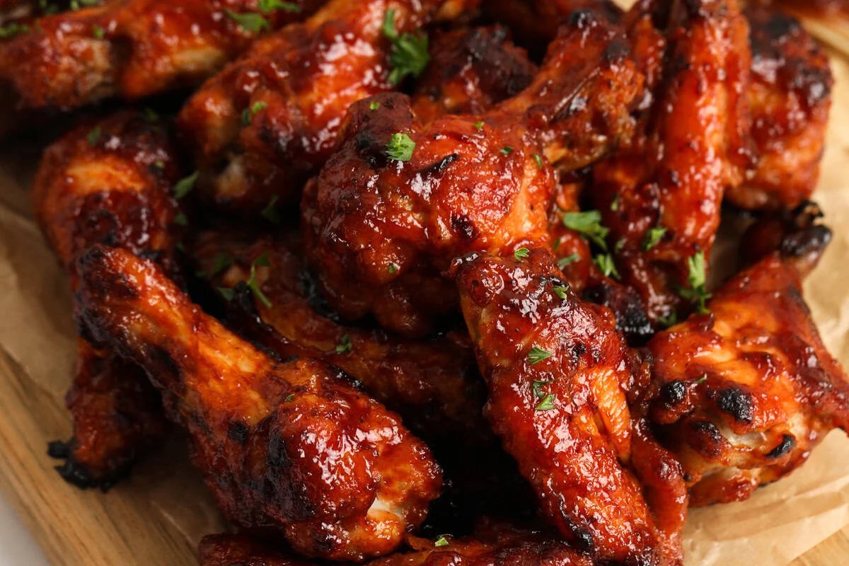 Alitas de pollo a la barbacoa