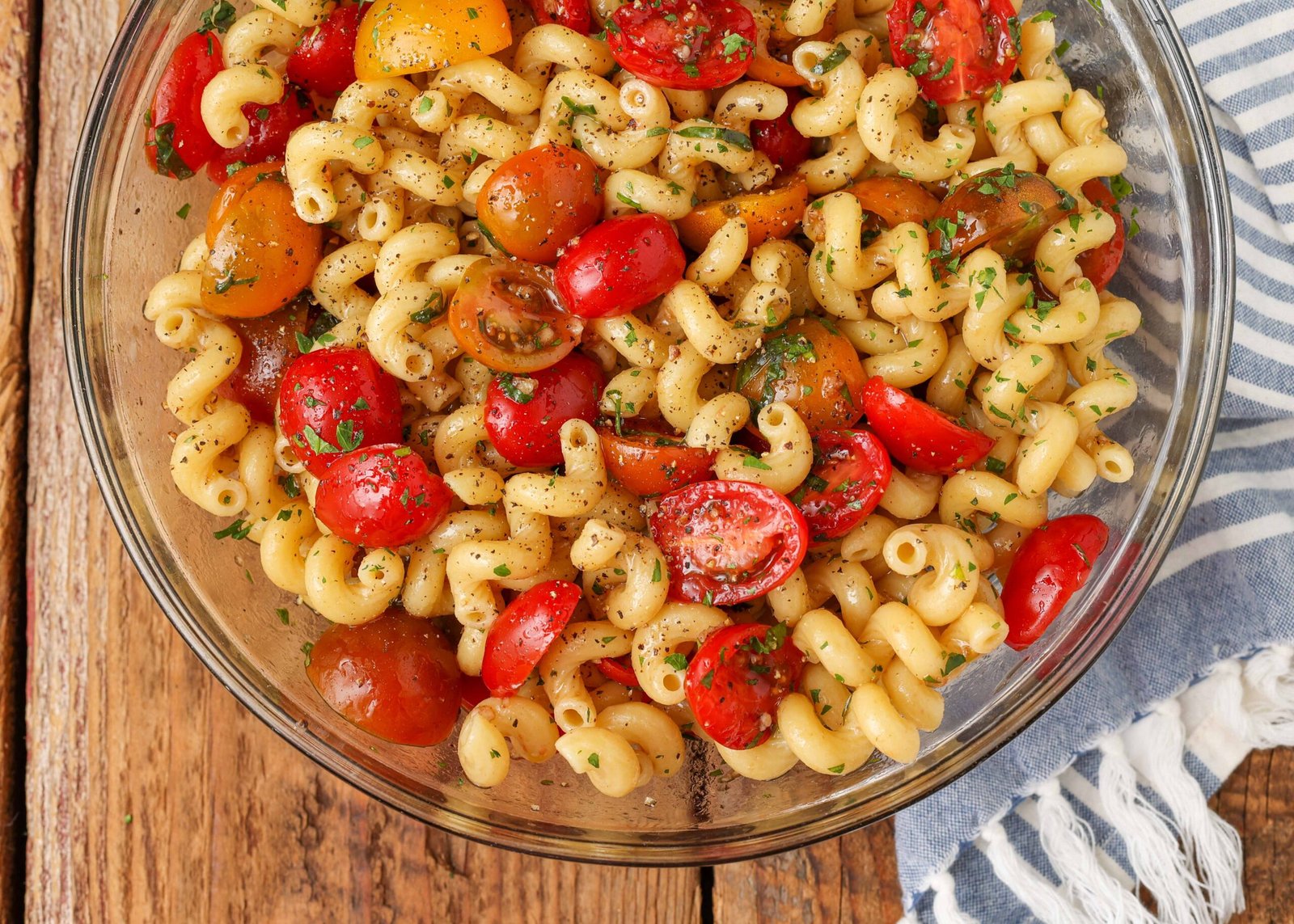 Ensalada De Pasta Con Tomate – Descalzos en la cocina