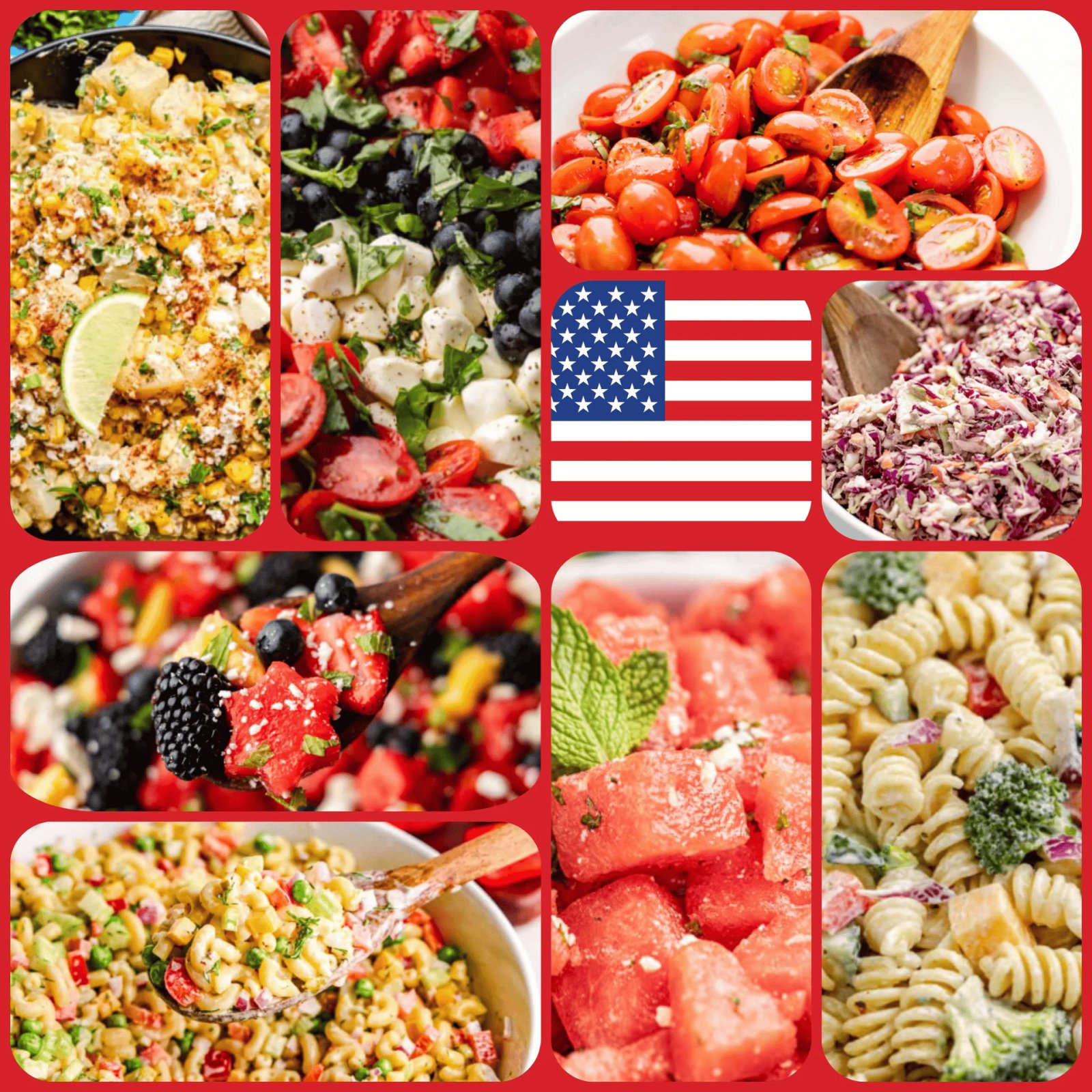 Las mejores ensaladas del 4 de julio.