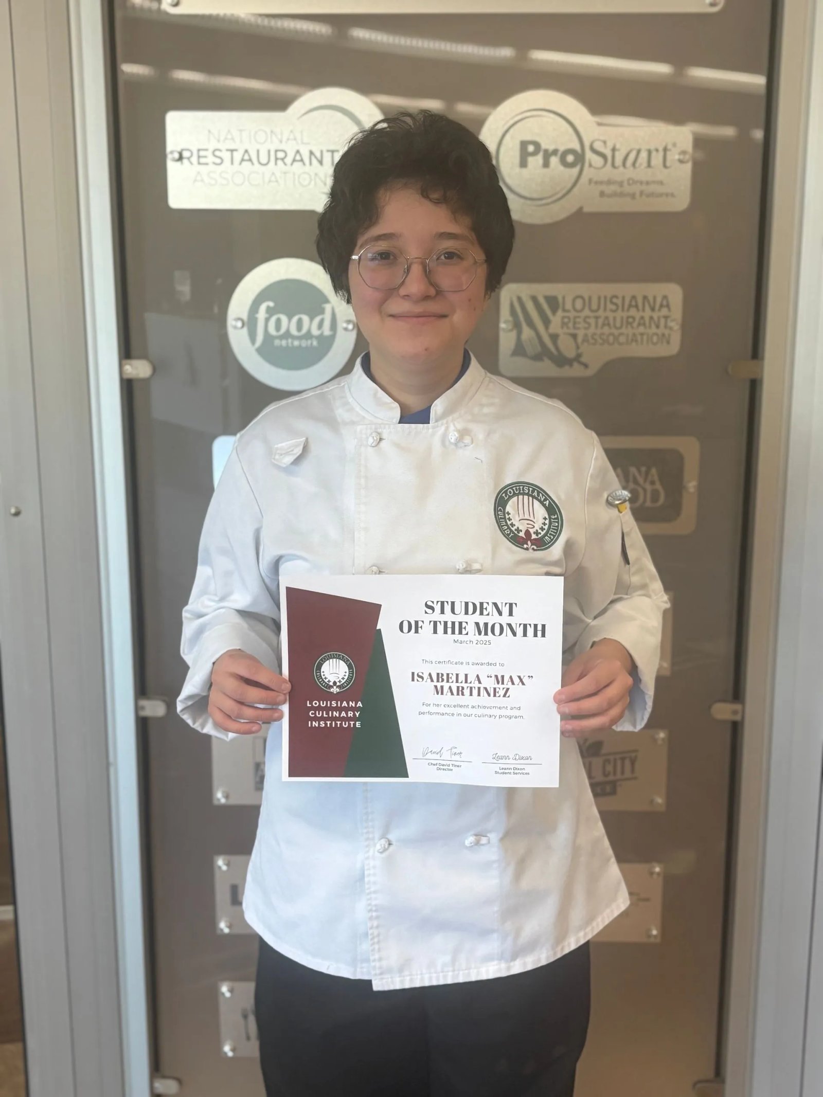 Del pasatiempo culinario a la carrera culinaria: el viaje de Max Martinez en el Louisiana Culinary Institute