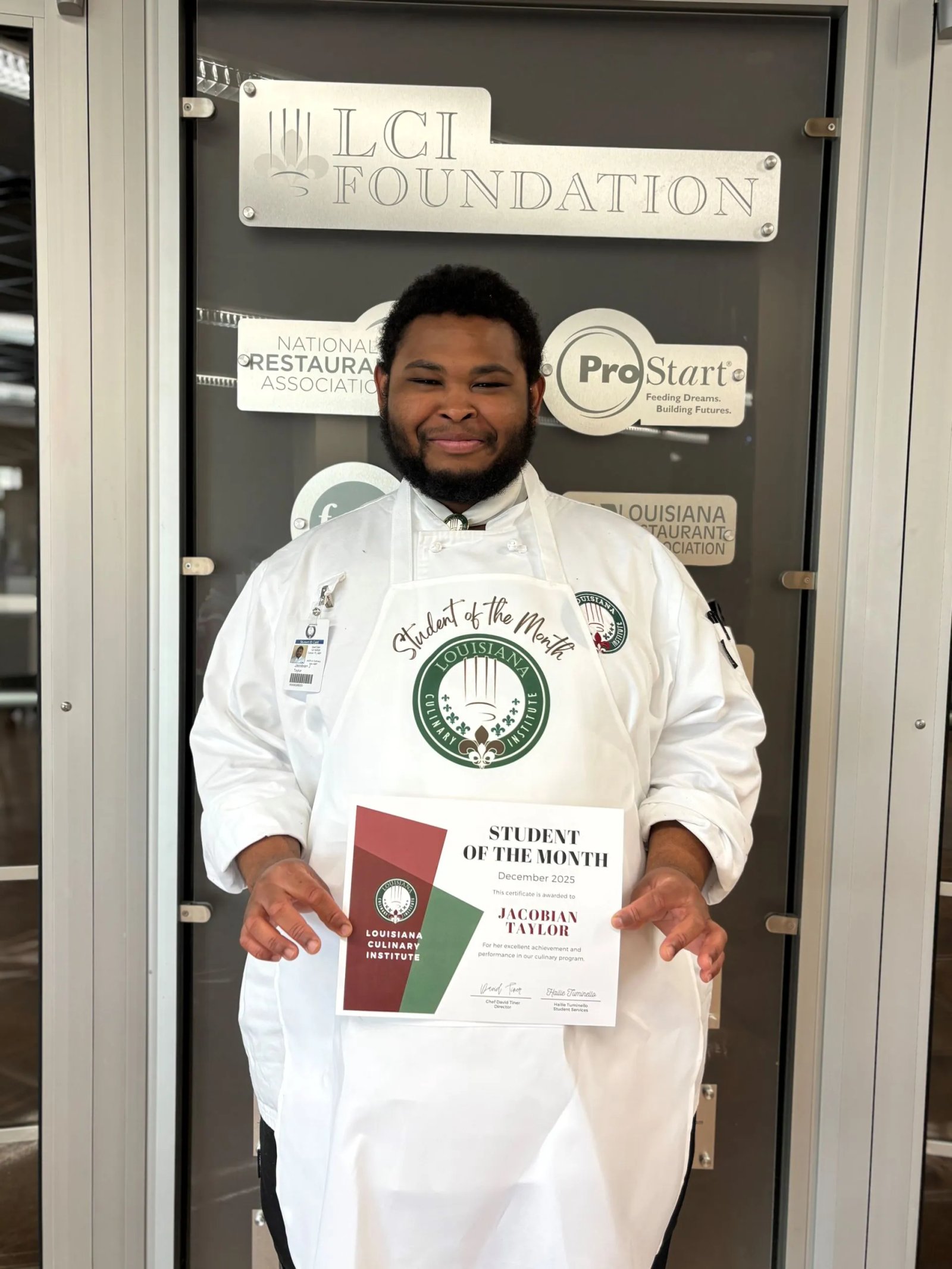 Elegir una escuela culinaria: por qué Jacobean Taylor eligió el Louisiana Culinary Institute