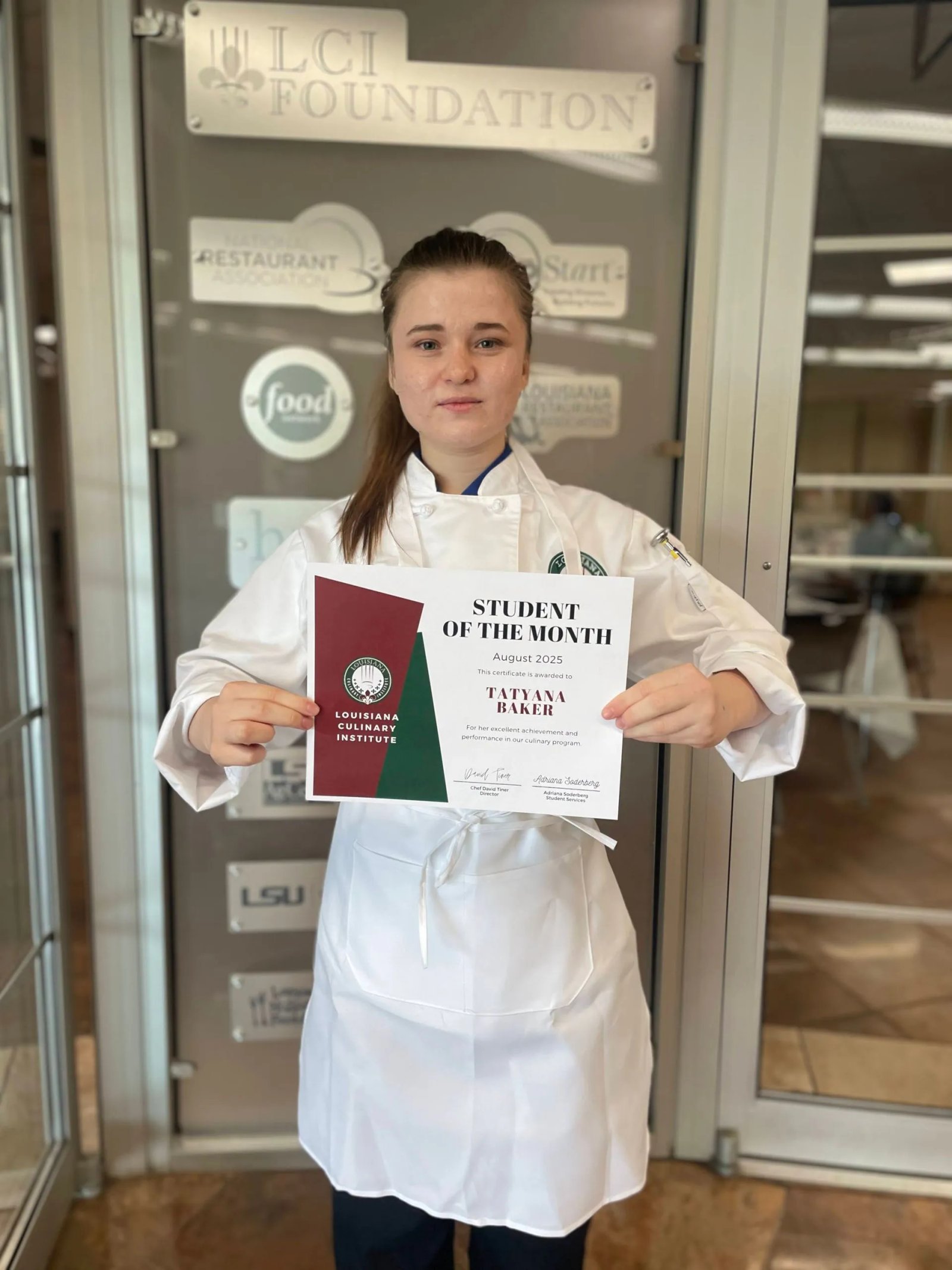 Estudiante destacado: el crecimiento artístico de Tatyana Baker en panadería y pastelería en LCI