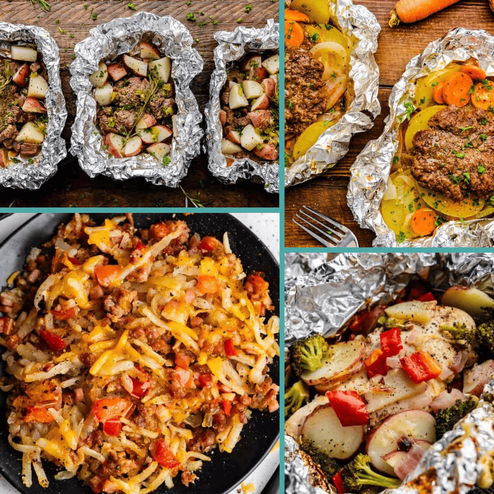 Ideas fáciles de comida para acampar
