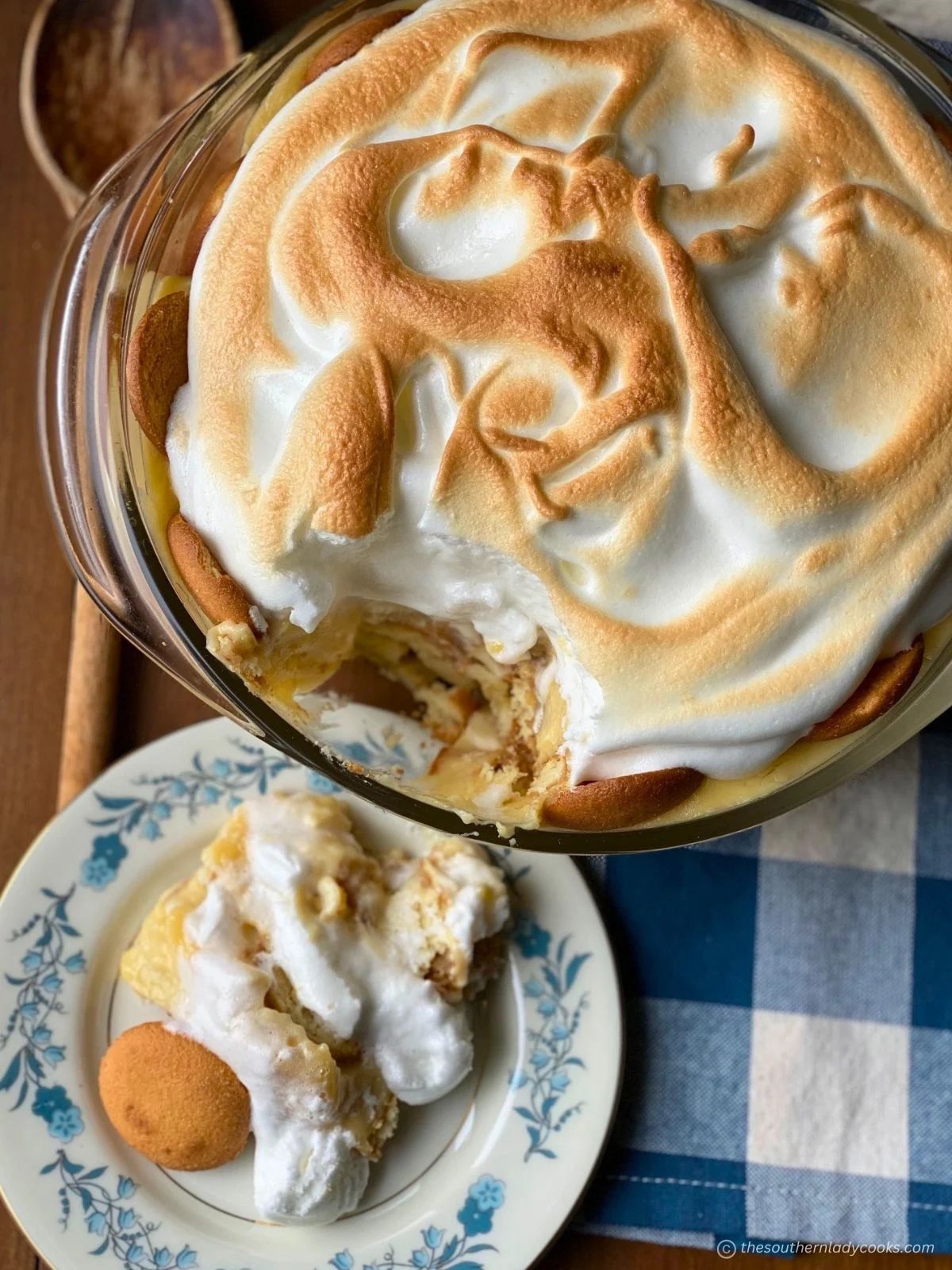 Receta de pudín de plátano a la antigua usanza (clásico sureño)