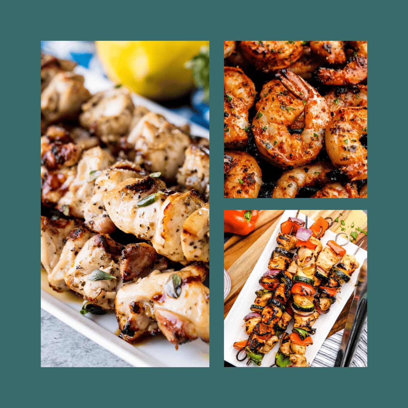 Recetas de kebab y brochetas para asar durante todo el verano